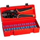 Crimping Tool For Heat Shrink Connectors 2210 Awg With 3 Sizes Butt New. Price: $38.15.