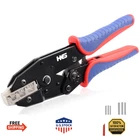 Hks Ratchet Terminal Crimper Tool Awg 10-2 Electrical Pin Cord Ends New. Price: $42.60.
