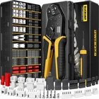 Dxcrimp Crimping Tool Connector 23 Styles, Silver" "natural Steel Finish" New. Price: $49.43.