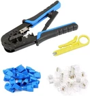 Hiija Pince Sertir RJ45 CAT5 CAT6 Outil De Sertissage RJ-11, 6P/RJ-12, New. Price: $30.24.