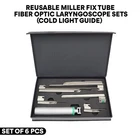 6 Pcs Miller Fix Tube Fiber Cold Light Guide Optic Laryngoscope Intubation Set New. Price: $84.91.