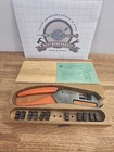 T&b Thomas Betts Interchangeable Die Compression Tool Set R4081 Used. Price: $49.99.