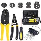Hilitchi 4 Pcs Wire Crimping Tool Kit Terminal Ratchet Plier With 5 Interchan... New. Price: $42.08.
