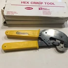 Coax Hex Crimp Tool Cablematic Ripley CR211CX Used. Price: $17.00.