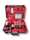 Milwaukee Cable Stripper 2935X-21 5.0AH Battery 8 Bushings Cu Rhw Rhh Used. Price: $499.00.