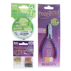 The Beadsmith Magical Crimper Kit - Includes Forming Pliers, 500 2X2 Mm... New. Price: $55.27.