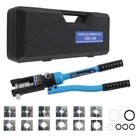 Hydraulic Wire Terminal Crimper Tool 16MT With Quick Release For Welding Cables New. Price: $47.79.