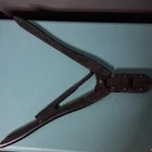 Amp 90467-1 Hand Crimper Tool Metal Manual Crimping Pliers Black Sheath Used. Price: $900.00.