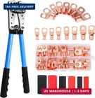 Hks Battery Cable Crimping Tool Kit Heavy Duty Wire Crimper For Awg 10-1, Incl New. Price: $53.42.