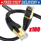 Cat 8 Ethernet RJ45 Cable Super Speed 40GBPS Patch Lan Network Gold Plated Lot New. Price: $50.75.