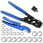Pex Pipe Clamp Cinch Tool Crimping Crimper For Stainless Steel Blue New. Price: $32.49.