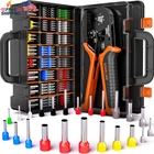 Someline Ferrule Crimping Tool, Ratchet Pliers For AWG23-7 With Sizes Wire En New. Price: $43.09.