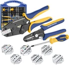 Haisstronica Crimping Tool Set - 6PCS Die For Heat Shrink,insulated Nyl New. Price: $77.99.