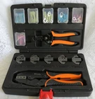 8 Piece Wirefy Ratcheting Crimping Tools Kit Box Plus Terminals & Connectors Used. Price: $45.00.