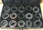 Burndy Die Set 15 Pcs Used Hydraulic Tooling PAT750 Crimper. Price: $349.00.