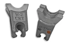 Burndy W2CRT Crimp Connector W-die, #2 Awg, Brown 10 New. Price: $117.04.