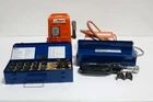 Panduit CT-900 Series Hydraulic Crimp Tool With Multiple Die Sets Used. Price: $6895.00.