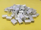 Aluminum Swage Crimps/sleeves For 3/32" Wire Rope CABLE:50,100,200,500 &1000 Pcs New. Price: $9.00.
