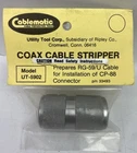 Ripley Utility Tool Cablematic Coax Stripper Ut- 5902 P/n 33493 New. Price: $29.95.
