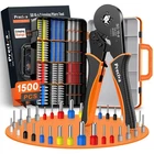 Preciva Ferrule Crimping Tool Kit With 1500PCS Wire Connectors, Ratchet Jaw W... New. Price: $45.67.