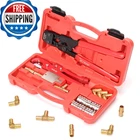 Icrimp Pex Pipe Tool Kit Stainless Steel Clamps Cutter 3/8"-1" Astm 2098 New. Price: $66.84.