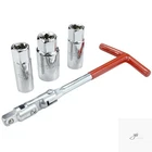Spark Plug Socket Wrench Set T-handle Removal Tool Kit 14MM(9/16") 16MM (5/8") New. Price: $15.42.