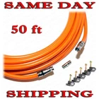 Ft RG11 Coaxial Underground Cable Drop Indoor/outdoor Gel RG-11 50' New. Price: $30.00.
