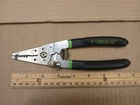 Greenlee 1950-SS 10-18 Awg Solid 12-20 Stranded Wire Stripper/cutter Read Used. Price: $13.89.