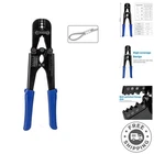 Heavy-duty Wire Rope Crimping Tool With Built-in Cutter For Copper & Aluminum New. Price: $87.97.