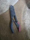 Amp/tyco/te Connectivity 59250 Red And Blue Head Ratchet Crimp Tool Used. Price: $400.00.