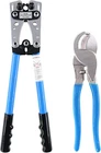 2PC Wire Crimper Terminal Crimping Tool Cable Lug Cu/al Ratchet New. Price: $44.88.