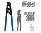 Efield Pex One Hand Ratchet Cinch Clamp Crimp Tool 3/8-1 With Pipe Cutter New. Price: $38.28.