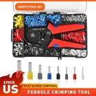 Ferrule Crimping Tool Kit Self-adjustable Wire Crimper Pliers 1200PCS Terminal New. Price: $19.69.