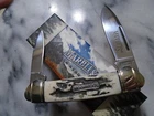 Marbles Black Stag Bone Canoe 2 Blade Pocket Knife MR478 3.63" Closed Folder New. Price: $21.75.