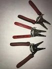 Craftsman Usa Wire Strippers/cutters 82543 Plus 2-PAIRS Used. Price: $30.00.