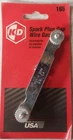 Kd Spark Plug Gap Wire Gauge - 165 New. Price: $10.00.