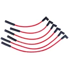 A-team Performance 8.0 Mm Red Silicone Spark Plug Wire Set Straight & 90 ... New. Price: $70.57.
