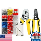 Srxect Ferrule Crimping Tool Kit, Wire Crimper Plier AWG23-7 & Stripper 600PCS New. Price: $70.11.