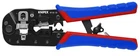 Knipex Tools 97 51 13 Crimping Pliers For RJ45 Western Plugs, Red/blue, 7-1/2 New. Price: $88.99.