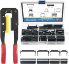 Professional Idc Crimp Tool With 48PCS 2.54MM Pitch Dual Rows Sockets 10 16 New. Price: $27.73.