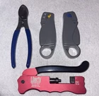 Liberty & Connectool Crimpers, Compression Tool, Strippers, Cutter CM-206-L Used. Price: $58.00.