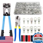 Hks Battery Cable Crimping Tool 10-1 Awg Cutter 170 Pcs Tinned Copper Lugs New. Price: $67.18.
