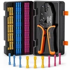 Crimping Tool For Heat Shrink Connectors Set With 100 Pieces Of Awg 2210 Marine New. Price: $37.22.
