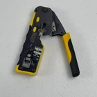 Klein Tools VDV226-110 Pass-thru Modular Wire Crimper, All-in-one Used. Price: $24.99.