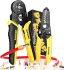 Crimping Tool For Ferrule Electrical Connectors - Ratcheting Wire Crimper 24 New. Price: $29.07.