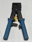 RJ11 RJ12 RJ45 Tool Pass Thru CAT5E CAT6 Cutter Stripper Crimper Used. Price: $15.99.