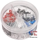 Knipex Assortment Boxes, With 450 Insulated Wire Ferrules, 0.5-2.5 Mm Single New. Price: $35.52.