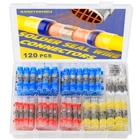 Haisstronica 120PCS Solder Seal Wire Connectors, Marine Grade Heat Shrink Butt New. Price: $17.99.