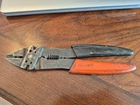 Thomas & Betts WT1000 Plier Type Crimping Tool With Wire Cutter, Stripper Used. Price: $24.99.