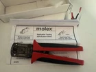 Molex 63811-6300 Crimping Tool For 22-26AWG Microclasp Female Terminals 207129 New. Price: $299.00.